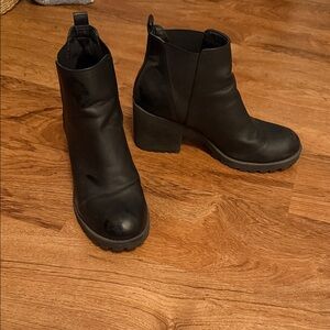 Chinese Laundry Black Ankle Booties